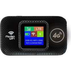 Φορητό Router WiFi 4G LTE με Οθόνη και Υποστήριξη κάρτας SIM