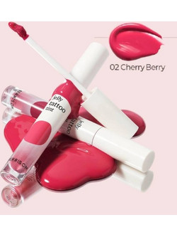 Berrisom Jelly Tattoo Tint 02 Cherryberry 8809211657933