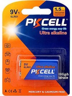 Pkcell Ultra Alkaline 9V 1τμχ