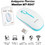 K103 Ασύρματο Bluetooth Mini Ποντίκι White Turquoise