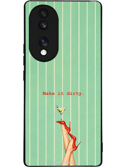 Sonique Stripe Stories Series Θήκη (Honor 70 5G) Martini