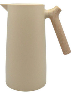 Κανάτα-Θερμός 850846 12,5x24cm 1lt Beige Ankor Πλαστικό, Γυαλί