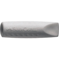 FABER CASTELL Σετ 2 γόμες καπάκι γκρι