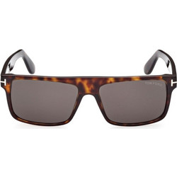 Tom Ford FT0999/N 52A Γυαλιά Ηλίου Τετράγωνα Κοκάλινα Ταρταρούγα με Καφέ Φακό