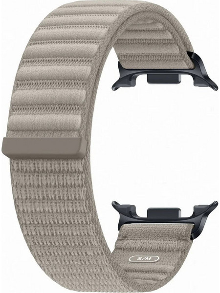 Samsung Fabric S/M Λουράκι Υφασμάτινο Mocha (Samsung Galaxy Watch 9 / Watch 8)
