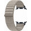 Samsung Fabric S/M Λουράκι Υφασμάτινο Mocha (Samsung Galaxy Watch 9 / Watch 8)