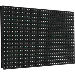 GLOBOSTAR(R) MODULCO 90381 Module Πλακίδιο Κυλιόμενης Ψηφιακής Επιγραφής/Οθόνης 32x16cm P10 LED 40W Nits 5500cd/m DC 5V Αδιάβροχο IP65 Πράσινο - Μ32 x Π1.5 x Υ16cm