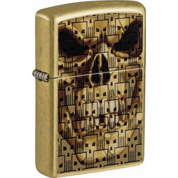 Zippo 46937 Skull Design