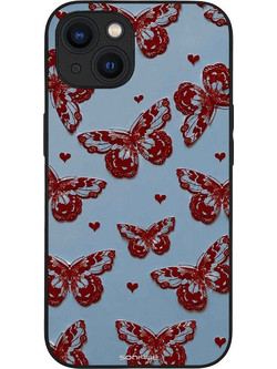 Sonique Diva Series Back Cover Πεταλούδες (iPhone 13)