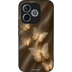 Sonique Diva Series Θήκη (Honor 600 Lite 5G) με Σχέδιο «Χρυσές Πεταλούδες»