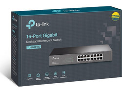 TP-Link TL-SG1016D V8 Unmanaged L2 Switch με 16 Θύρες Ethernet 1Gbps