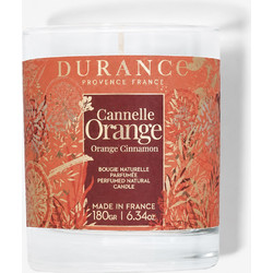 Durance Scented Candle Αρωματικό Κερί Orange - Cinnamon 180gr