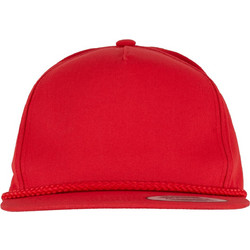 Flexfit YP Classics Classic Poplin Golf Cap Snapback Καπέλο Red