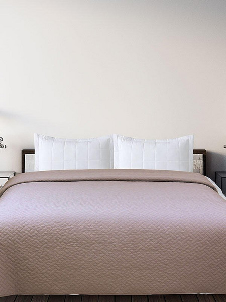 Sunshine Κουβερλί Voielo Beige King Size (240x250) - Kουβερλί δυο όψεων σε 5 διαφορετικές αποχρώσεις