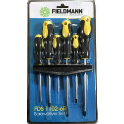 Fieldmann Σετ 6 Κατσαβίδια FDS 1102-6R