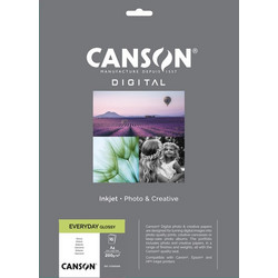 ΧΑΡΤΙ CANSON EVERYDAY GLOSSY 200gr A4 15φ