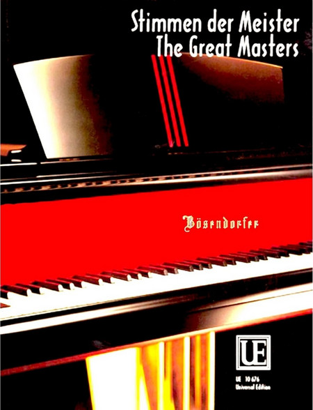 Universal Editions Stimmen der Meister - The Great Masters (For Piano)