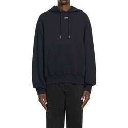 Off-White Φούτερ Industrial Half Arrow κανονική γραμμή μαύρο βαμβακερό
