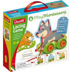 Quercetti Play Montessori Lacing Game