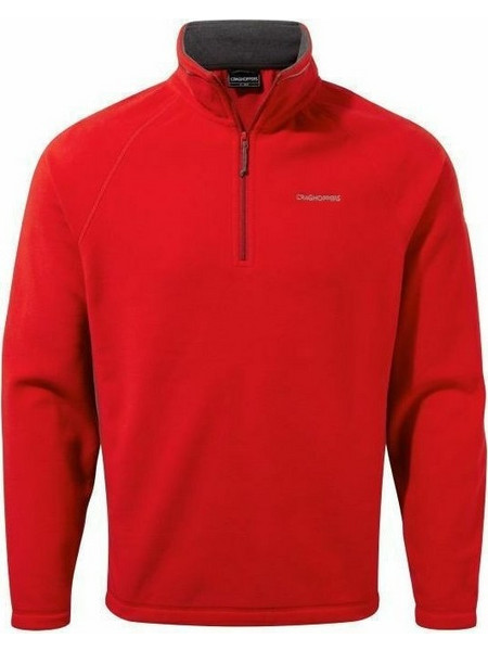Fleece Ανδρικό Craghoppers Corey HZ ΧΡΩΜΑ SRIRACHA BLACK PEPPER MARL ΜΕΓΕΘΟΣ XL
