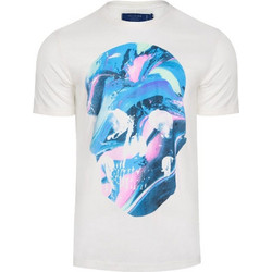 Religion Men's Painted Skull - T-Shirt - Winter White