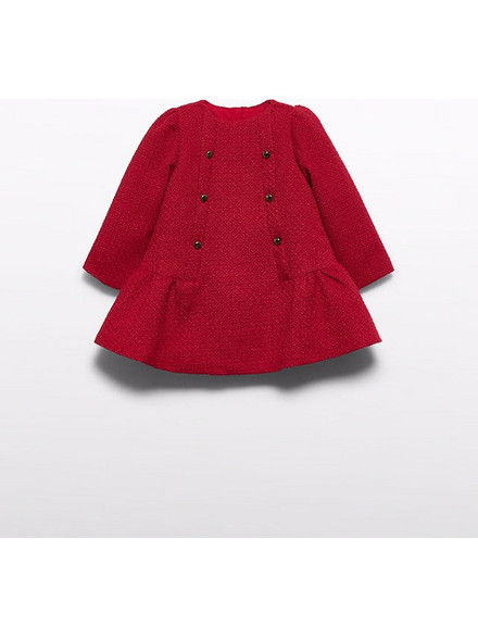 Abel and Lula Φορεμα tweed κοκκινο 16-05506-002 5506