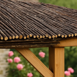 Καλαμωτή Λυγαριά Μασίφ 18-30mm - 200x200εκ