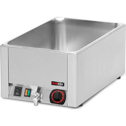 Bain Marie μονό για GN 1/1 με βρυσάκι απορρόης BMV 1115