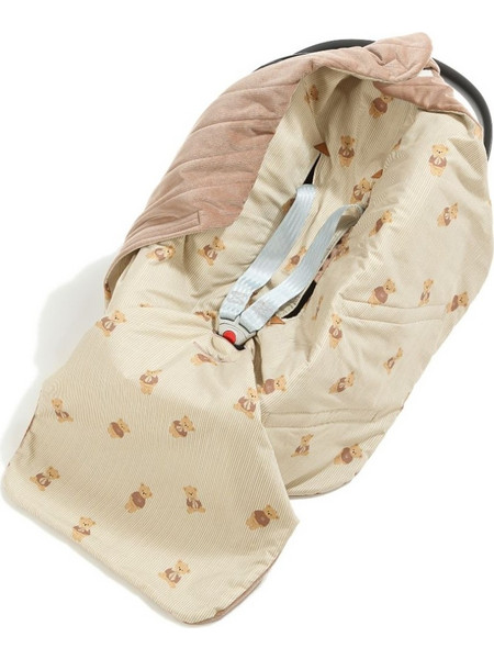 La Millou 155019-03605 La Millou Κουβέρτα Car Seat Baby Bear Multi 123x102εκ