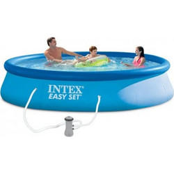 Πισίνα Easy Set Pool Με Φίλτρο-Αντλία 396X84εκ Σειρά Premium