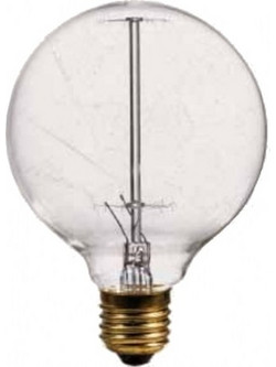 Home Lighting KW-G40-CSC Λάμπα Vintage 60W για Ντουί E27