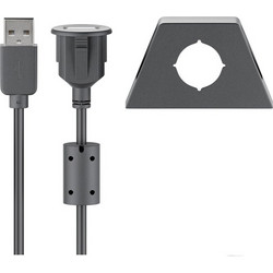 Ampire XUB060 Καλώδιο Επέκτασης USB 2.0 με Υποδοχή (60cm)OEM