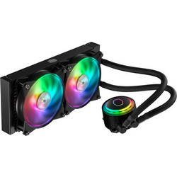 Cooler Master MasterLiquid ML240R Υδρόψυξη CPU 120mm RGB για Socket AM2 / AM2+ / AM3 / AM3+ / FM1 / FM2 / 775 / 115x / 1366 / 2011 2011-3 / AM4 / FM2+