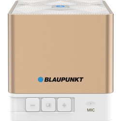 Blaupunkt BT02 Ηχείο Bluetooth 2W με Ραδιόφωνο Χρυσό