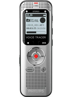 Philips DVT2010 Καταγραφικό Ήχου 8GB με Κάρτα Μνήμης