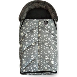 KikkaBoo Shiny Snow Ποδόσακος Καροτσιού Forest Grey