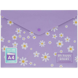 Legami Document Folder - Fold & Order - Daisy - 8052694123475