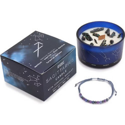 Τοξότης (Sagittarius) Αρωματικό Κερί Σόγιας Zodiac Crystal 320gr Ancient Wisdom