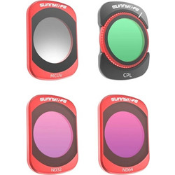 Sunnylife Σετ Φίλτρων για Osmo Pocket 4/3, MCUV CPL ND32/64