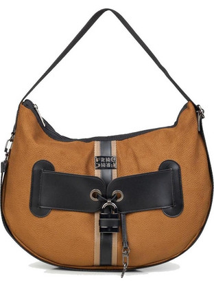 FRNC Moon Bag Γυναικεία Τσάντα Ώμου 1837 Ταμπά