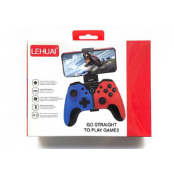 Lehuai Go straight to play games Ελεγκτής παιχνιδιών Bluetooth για Android/Smartphone/Tablet/Smart TV/Windows PC Μαύρο - OEM