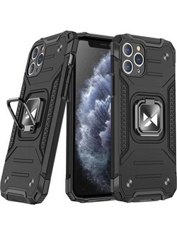 Wozinsky Ring Armor Back Cover Black (iPhone 11 Pro)