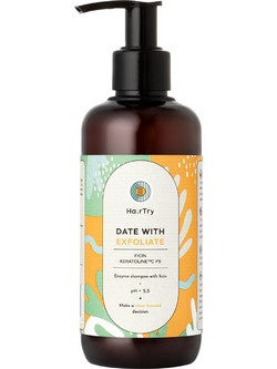 HairTry Date With Exfoliate Ενζυμικό Σαμπουάν Απολέπισης 250ml