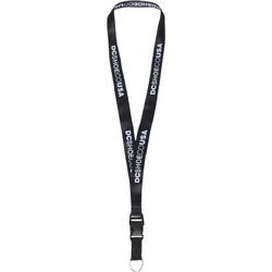 DC M DC LANYARD ACCESSORY - EDYAA03229-KVJ0 BLACK/ WHITE