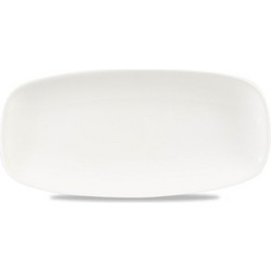 Πιατέλα Πορσελάνης Churchill 26,9x12,7εκ Oblong White - σετ 6 τεμαχίων