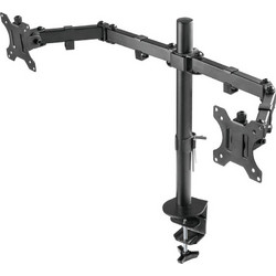 Deltaco GAM-040 Βάση Γραφείου για 2 Οθόνες έως 32 inches με Βραχίονα