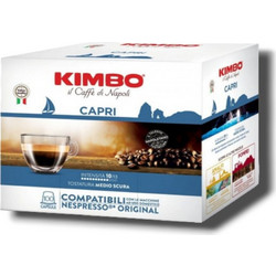 Kimbo Κάψουλες Espresso Capri Συμβατές με Μηχανή Nespresso 100τμχ