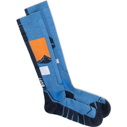 Buff Merino HW Over The Socks HWO1 Royal Ανδρικές Κάλτσες Μπλε 138872.723.05