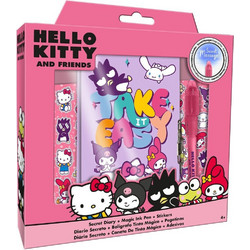 Hello Kitty Friends Diary + Magic Pen