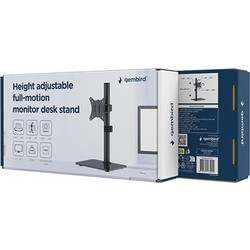Βάση Monitor Gembird Full-Motion Desk With Cable Management Max 32' Vesa 100X100 Black